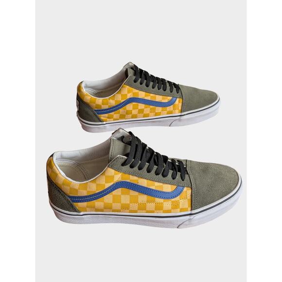Vans Old‎ Skool Low Men’s 10.5 OTW Rally Checkerboard Skate Shoes Multicolor main image 7